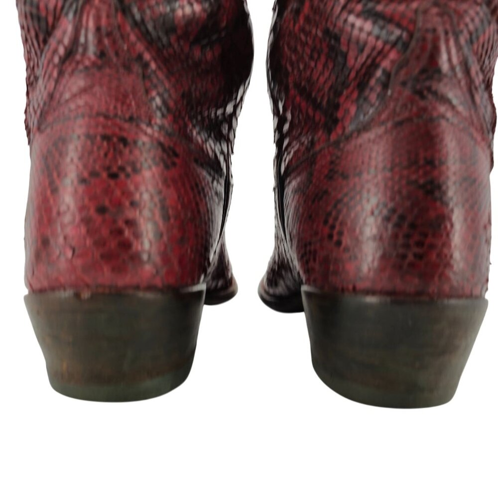 Lucchese San Antonio Full Burmese Python Mens 11.… - image 11